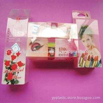 Plastic Printed Cosmetic Packaging Box